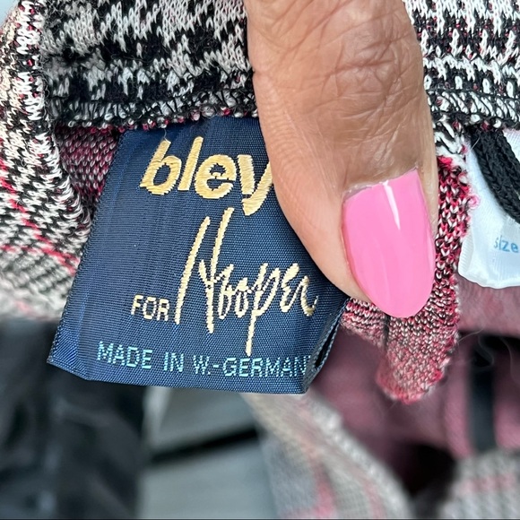 BLEYLE FOR HOOPER 100% Virgin Wool Vintage Plaid Pull On Slacks Size Women’s 16 - Picture 9 of 9